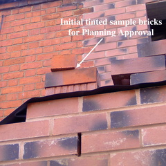 002 tinting sample bricks